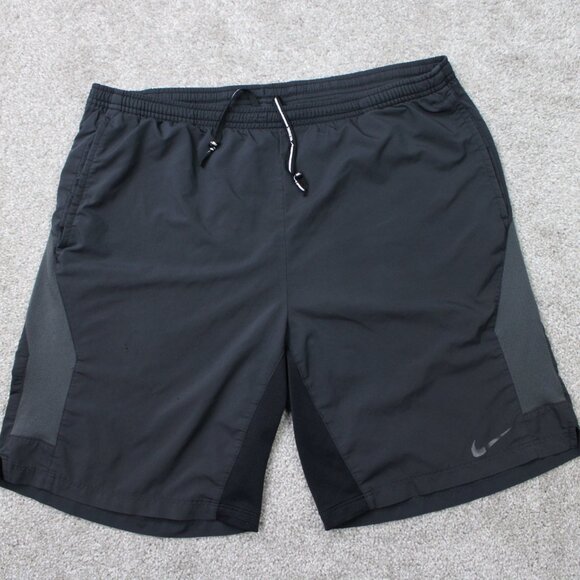 Nike Shorts Mens Medium Black Freedom Training Dri-Fit Athletic Basketball - Picture 1 of 14